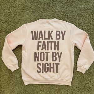 Revival Club Christian/faith/Bible scripture crewneck pullover sweatshirt